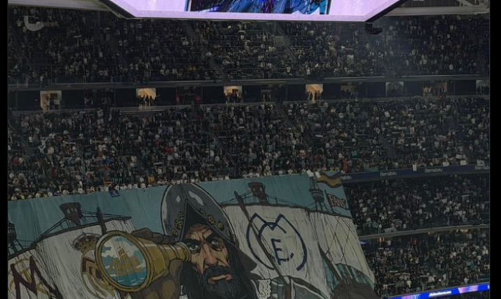 TIFO kibiców Realu Madryt na mecz z Manchesterem City! WOW!